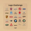 Logo Challenge | Screen-Free Reusable Travel Game (Set of 2)